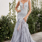 TSARINA RUFFLE GOWN